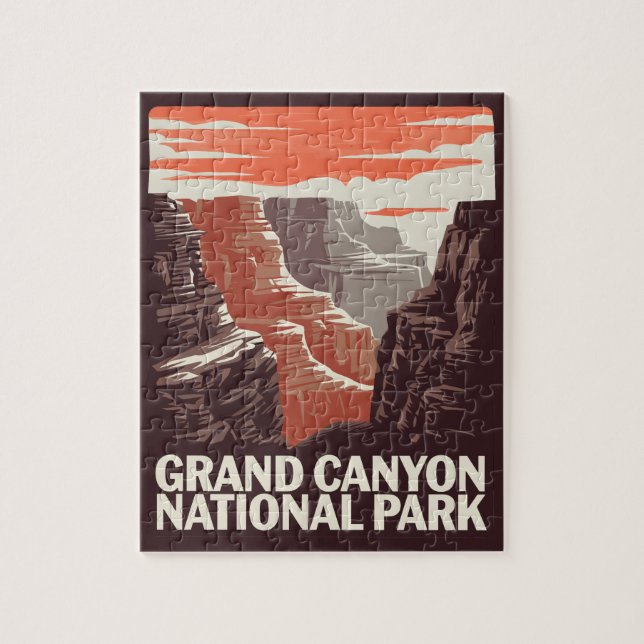 Grand Canyon Nationalpark Landschaft (Vertikal)