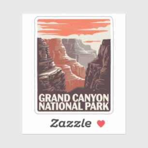 Grand Canyon Nationalpark Landschaft Aufkleber