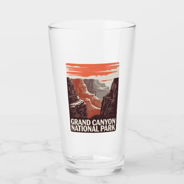 Grand Canyon Nationalpark Landschaft Glas (Vorderseite)