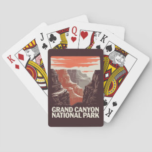 Grand Canyon Nationalpark Landschaft Spielkarten