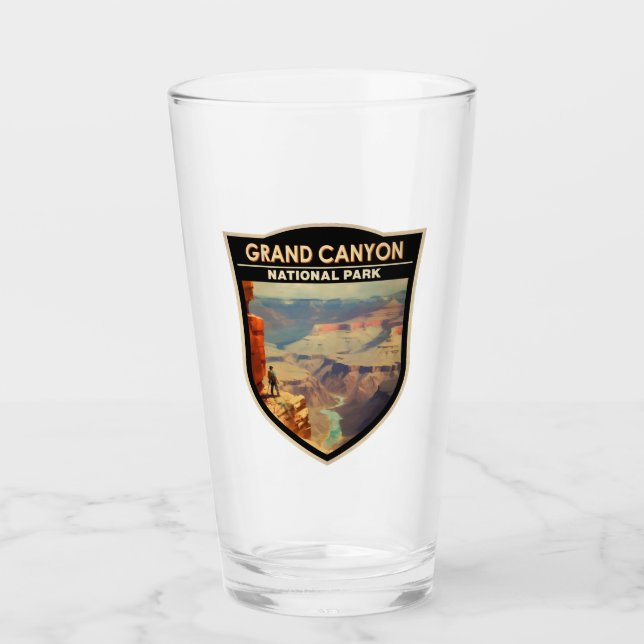 Grand Canyon Nationalpark Ölgemälde Kunst, Dichtun Glas (Vorderseite)