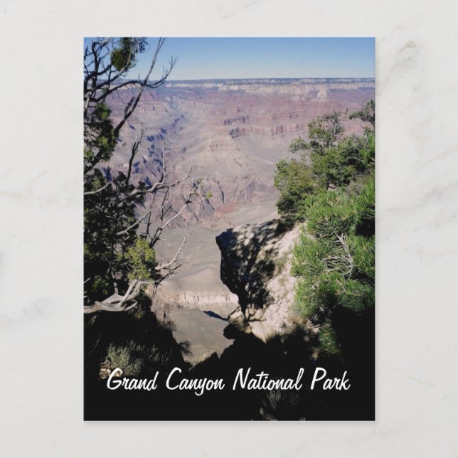 Grand Canyon Nationalpark Postcard Postkarte (Vorderseite)