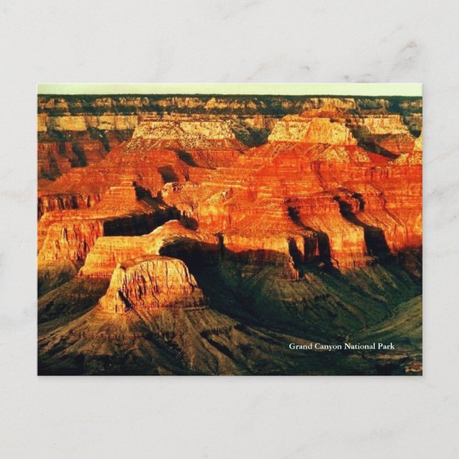 Grand Canyon Nationalpark Postcard Postkarte (Vorderseite)