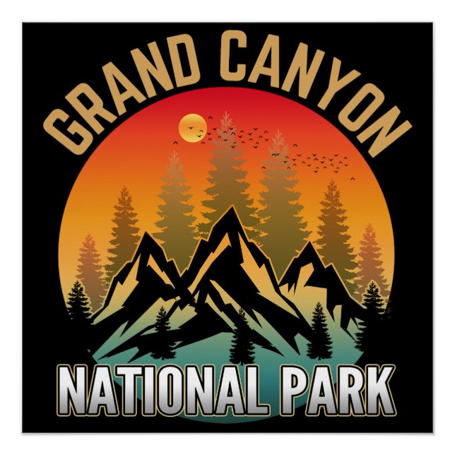 Grand Canyon Nationalpark Poster (Vorderseite)