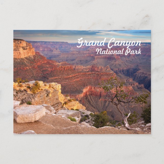 Grand Canyon Nationalpark Postkarte (Vorderseite)