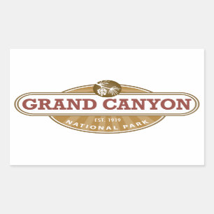 Grand Canyon Nationalpark Rechteckiger Aufkleber