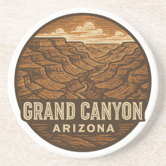 Grand Canyon Nationalpark Runde Sandstone Unterset Getränkeuntersetzer