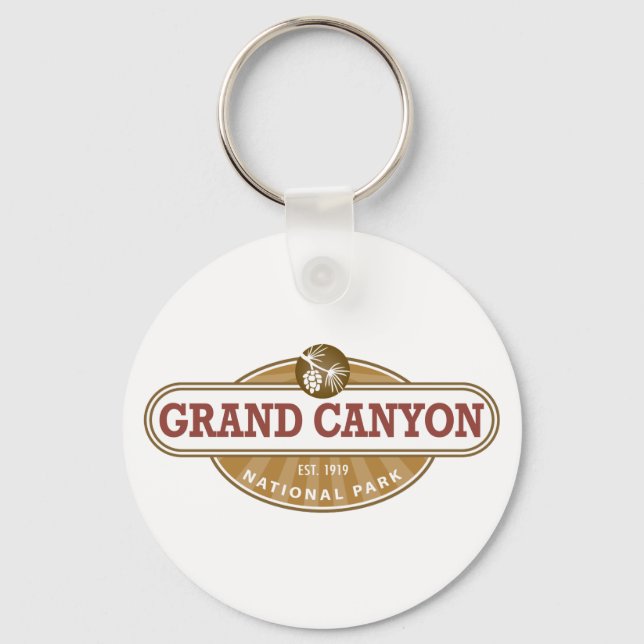 Grand Canyon Nationalpark Schlüsselanhänger (Vorderseite)