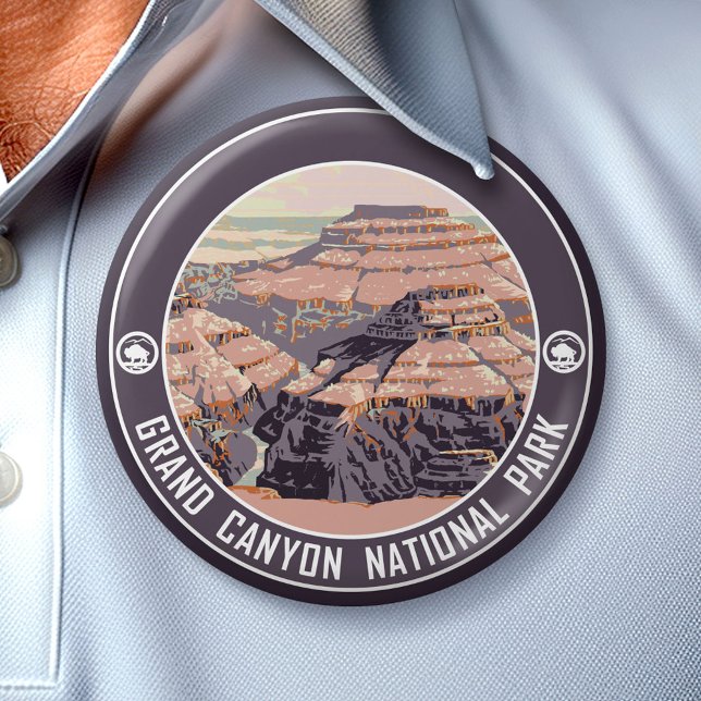 Grand Canyon Nationalpark Souvenir Button (National Park Button)