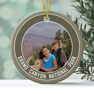 Grand Canyon Nationalpark Souvenir Foto Ornament Aus Metall