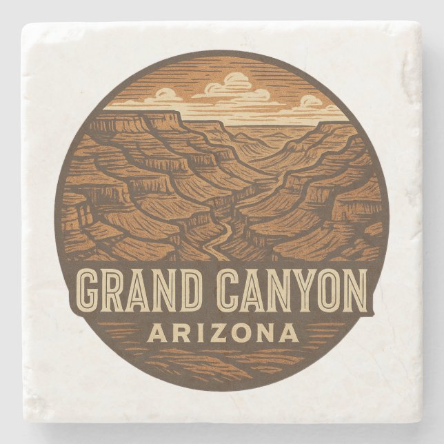 Grand Canyon Nationalpark Stone Untersetzer (Vorderseite)