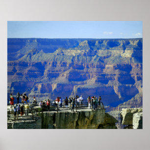 Grand Canyon Nationalpark Touristen Poster