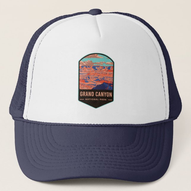 Grand Canyon Nationalpark Truckerkappe (Vorderseite)