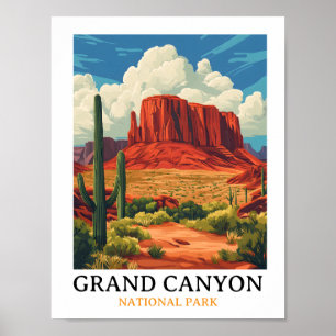 Grand Canyon Nationalpark Vintage Poster