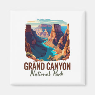 Grand Canyon Nationalpark Wander Souvenir Abenteue Magnet