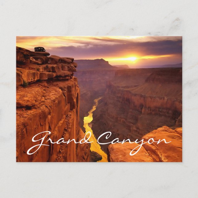 Grand Canyon Nationalparkprojekt des Locarnese Postkarte (Vorderseite)