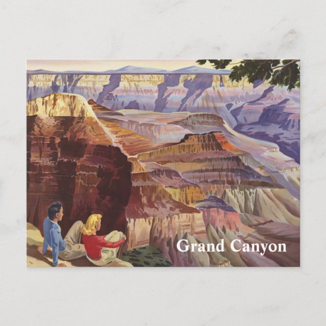 Grand Canyon Nationalparks Postkarte (Vorderseite)