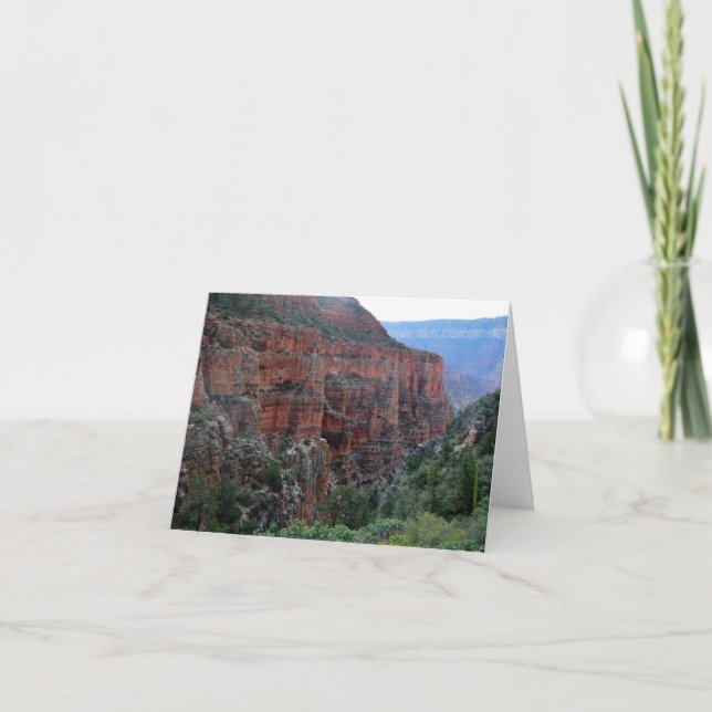 Grand Canyon NordKaibab Hinteranmerkungs-Karte Karte (Vorderseite)