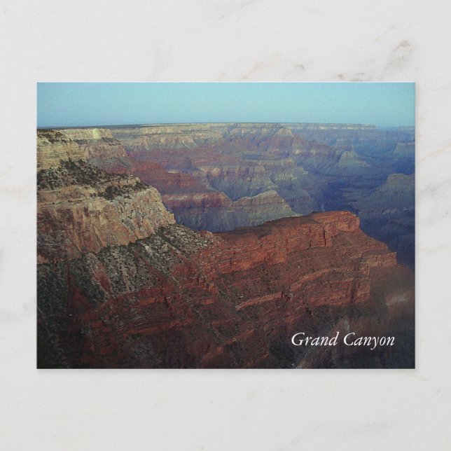 Grand Canyon Postkarte (Vorderseite)