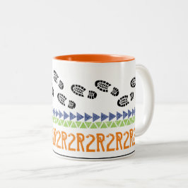 Grand Canyon R2R Adventure Wanderung Boots-Fußwege Zweifarbige Tasse