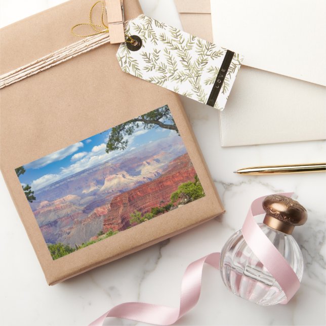 Grand Canyon Rechteckiger Aufkleber (Schenken)