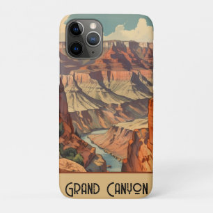 Grand Canyon Retro Reisedesign Case-Mate iPhone Hülle