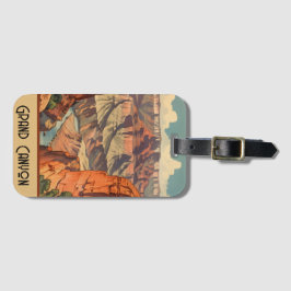 Grand Canyon Retro Reisedesign Gepäckanhänger