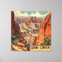 Grand Canyon Retro Reisedesign