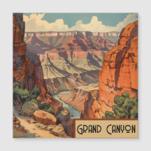 Grand Canyon Retro Reisedesign