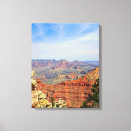 Grand Canyon rote Gesteinsschichten Leinwanddruck
