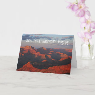 Grand Canyon Schöne Naturlandschaft Geburtstag Karte