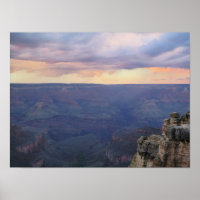 Grand Canyon Sonnenuntergang nach Sturm