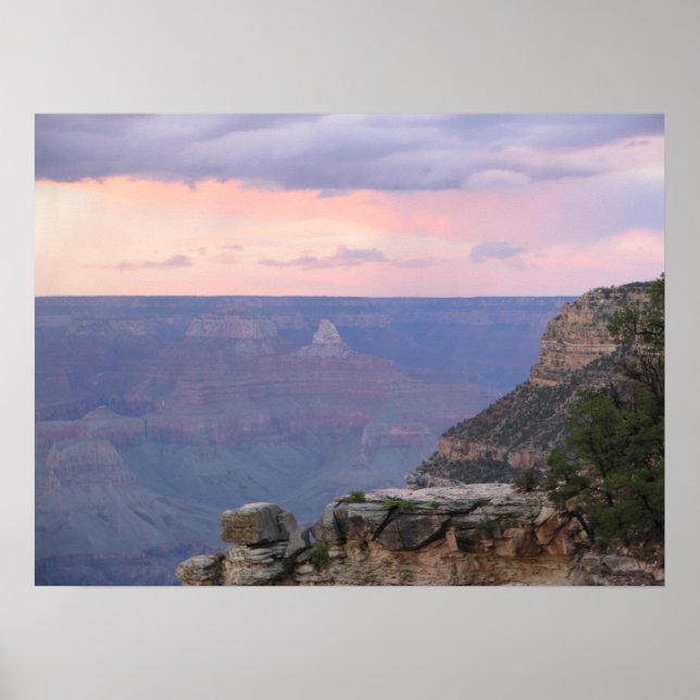 Grand Canyon Sonnenuntergang Poster (Vorne)