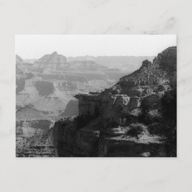 Grand Canyon South Rim Postkarte (Vorderseite)