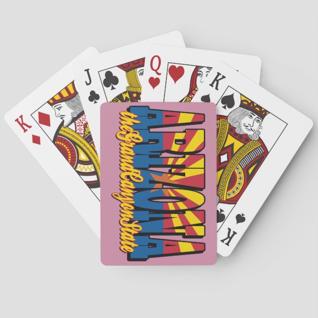 Grand Canyon Staat Spielkarten (Rückseite)