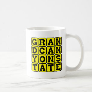Grand Canyon State, Spitzname von Arizona Kaffeetasse