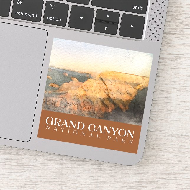 Grand Canyon Sticker, Nationalpark Decal Aufkleber (Detail)