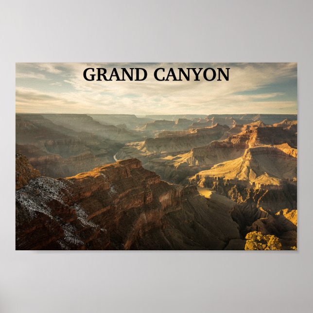 GRAND CANYON SUNSET POSTER (Vorne)