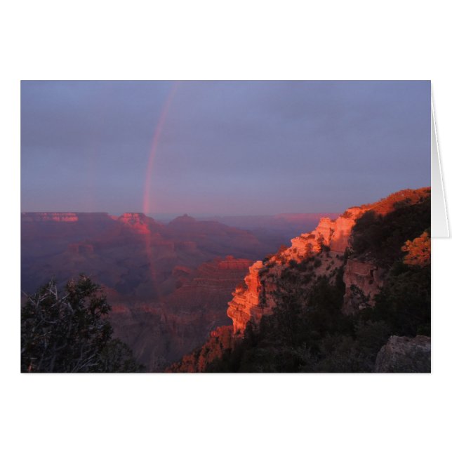 Grand Canyon Sunset Rainbow (Vorderseite (Horizontal))