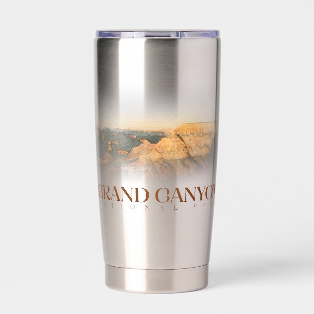 Grand Canyon Tumbler, National Park Travel Mug Thermobecher (Vorderseite)