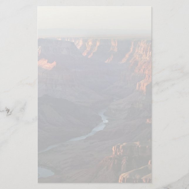 Grand Canyon und Colorado River in Arizona Briefpapier (Vorderseite)
