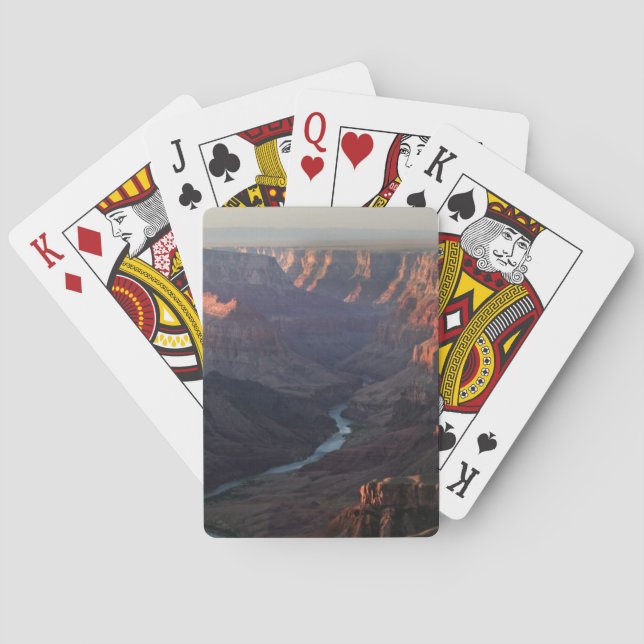 Grand Canyon und der Colorado in Arizona Spielkarten (Rückseite)