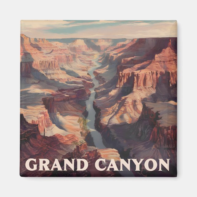 Grand Canyon USA vintage Magnet (Vorne)