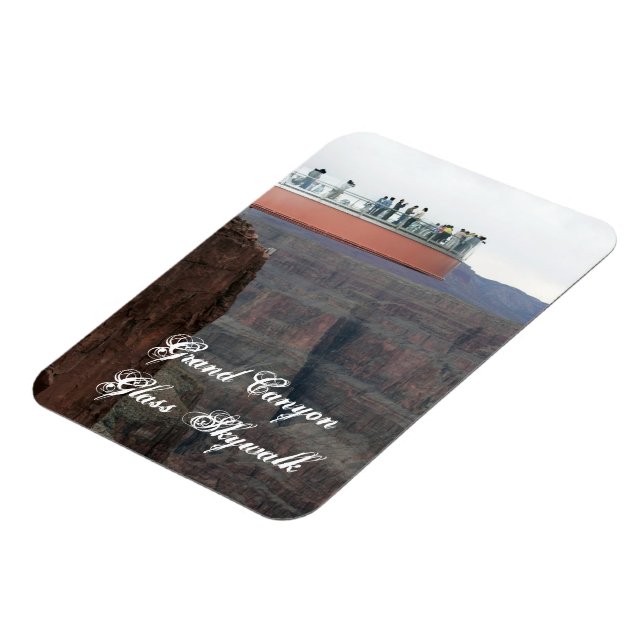 Grand Canyon Verre Skywalk Magnet (Côté Gauche)
