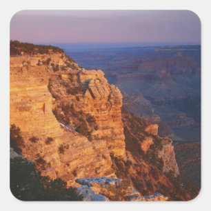 Grand Canyon vom südlichen Rand, Grand Canyon Quadratischer Aufkleber