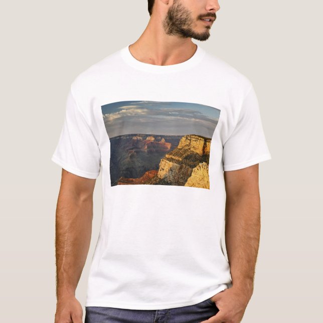 Grand Canyon vom Südrand bei Sonnenuntergang, 3 T-Shirt (Vorderseite)