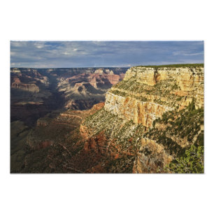 Grand Canyon von der Südumrandung bei Sonnenunterg Fotodruck