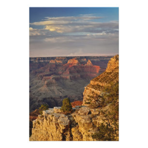 Grand Canyon von der Südumrandung bei Sonnenunterg Fotodruck