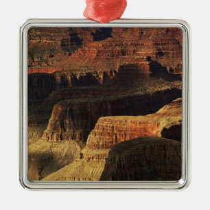 Grand Canyon von der Südumrandung bei Sonnenunterg Ornament Aus Metall