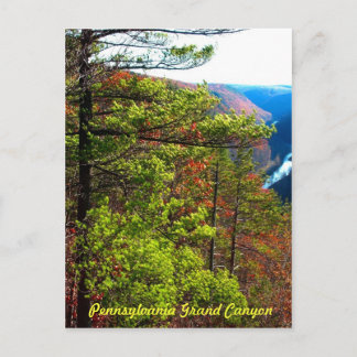 Grand Canyon, Wellsboro Pa Postkarte